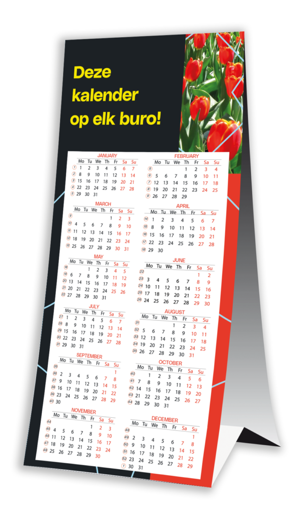 KD101 / Deal 3 Extra bureau / 3-maandskalender - Afbeelding 3